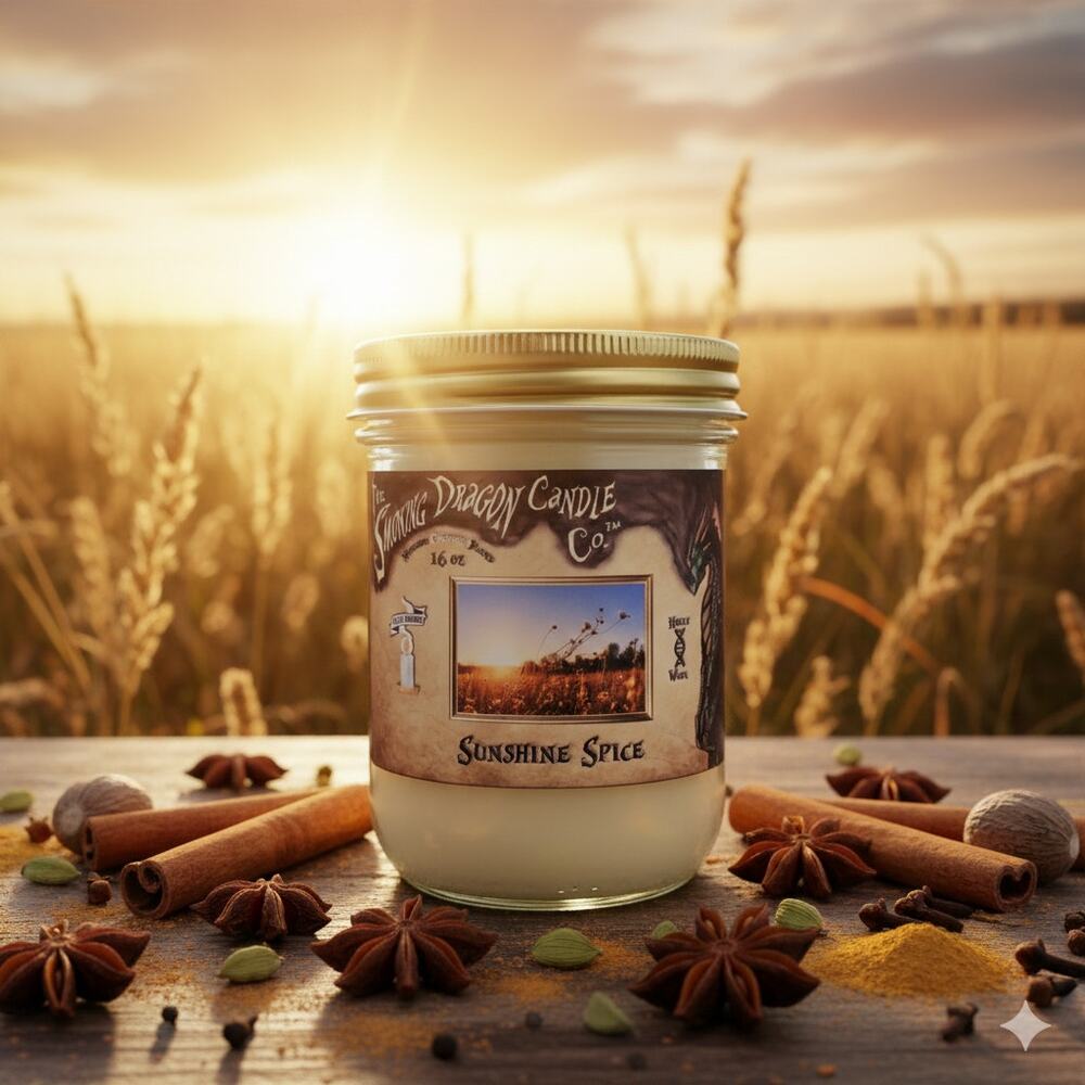 Sunshine Spice - 16 oz Coconut Wax Candle